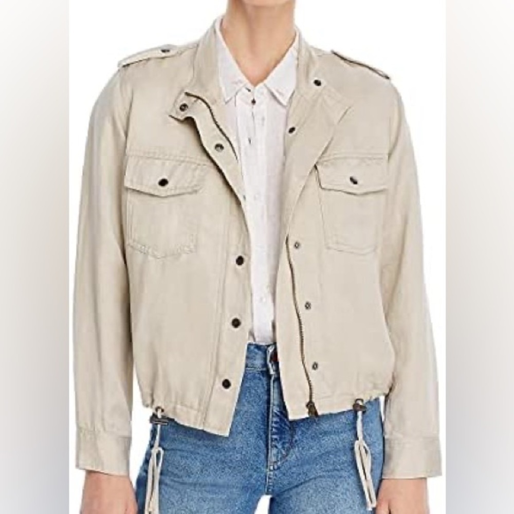 [S]Rails Women's Collins Utility Jacket Bone Beige
